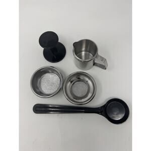 Gaggia Classic Accessories (set Of 5) Tamper, Milk Jug, Portafilters, Scoop